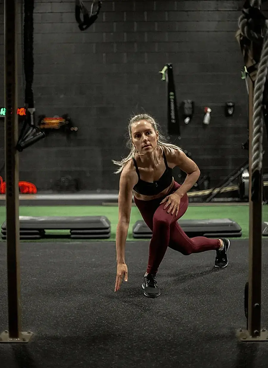 High-intensity training session